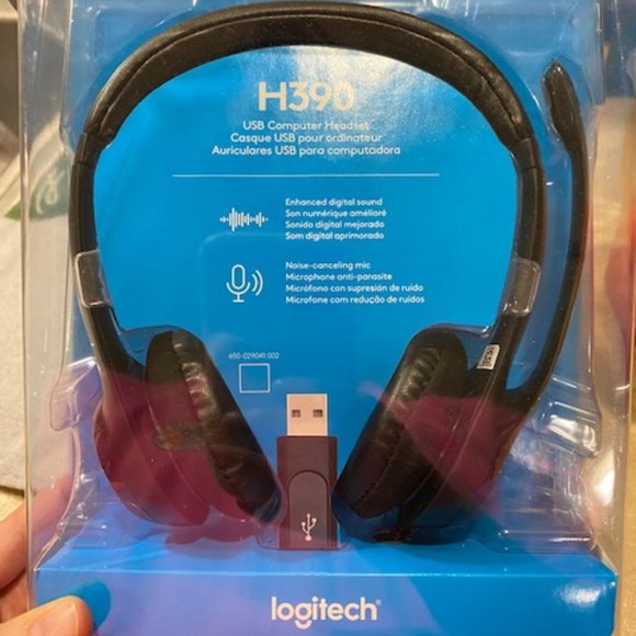Brand NEW Logitech H390 Headset